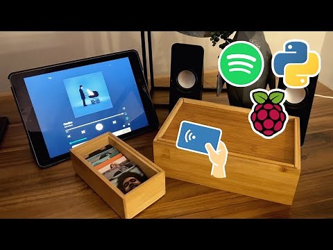 Modern Day Record Player Tutorial (RFID, Spotify API, Python, and Raspberry Pi)