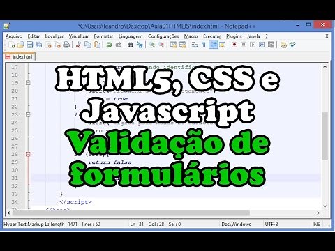 HTML5-CSS-JavaScript - Form Validation with JavaScript