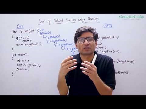 09. Sum of First N Numbers Using Recursion | Beginner Friendly | Recursion Practice Problem