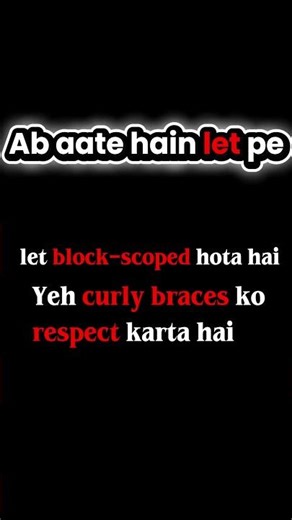 var vs let vs const in JavaScript Explained in Hindi | Scope, Hoisting & Best Practices 2026