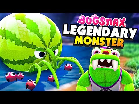 EATING A LEGENDARY BUG SNACK MONSTER! - Bugsnax