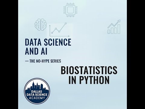 Biostatistics in Python: Real-Life Data Analysis for Life Sciences