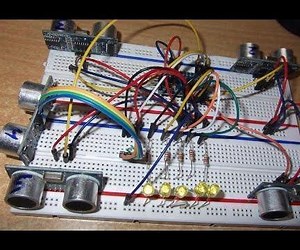 Multiple Ultrasonic Sensor Using Single Arduino