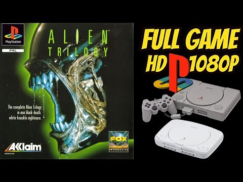 Alien Trilogy [PS1] Longplay Walkthrough Playthrough Full Movie Game [HD, 60FPS]