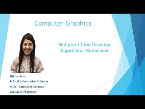 "L-1.6 :Midpoint Line Drawing Algorithm Explained | Step-by-Step Numerical Solutions for Beginners"