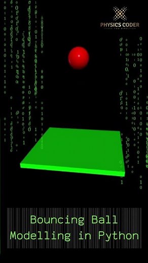 Python Bouncing Ball Animation Tutorial | Pygame Physics Demo #Python #Coding #Animation!