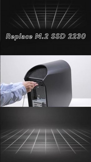 Alienware Aurora R13 R14 disassembly - How to replace M.2 SSD 2230 - Part 1 of 3