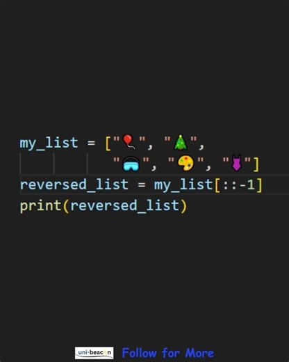 4 ways to reverse a list in Python