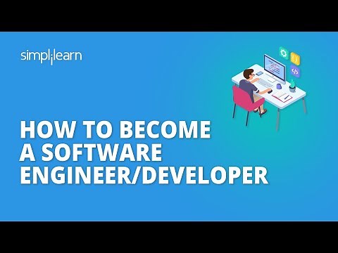 How To Become A Software Engineer/Developer | Guide To Becoming A Software Developer | Simplilearn