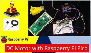 Control DC Motor using L298N Driver with Raspberry Pi Pico
