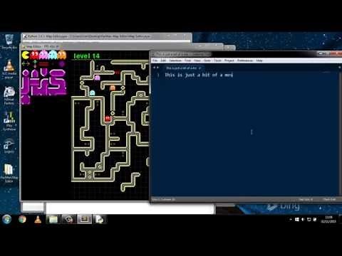 PacMan Level Editor Python