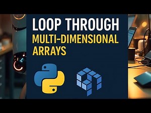 Loop Through Multi-Dimensional Arrays in Python | NumPy Tutorial for Beginners