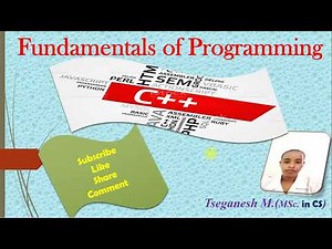Introduction of computer Programming chapter 1 Tutor