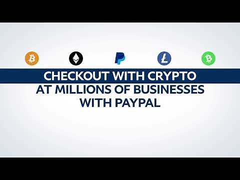 PayPal Launches “Checkout with Crypto”