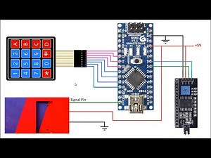 Password door lock security system using Arduino and keypad
