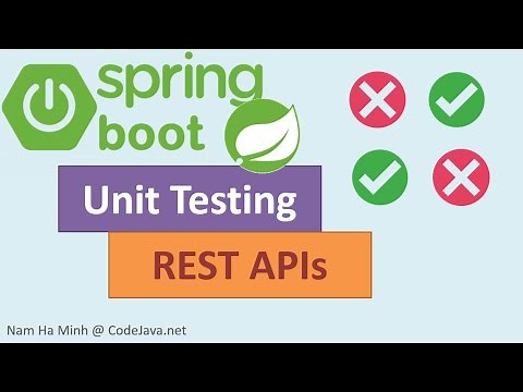Spring Boot Unit Testing REST APIs Tutorial