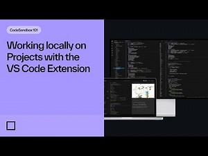 Working locally on Projects with the VS Code Extension