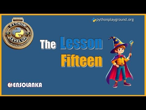 Python LevelUp Study Pack — Lesson 15: Code Example Demo | PythonPlayground.org | .club