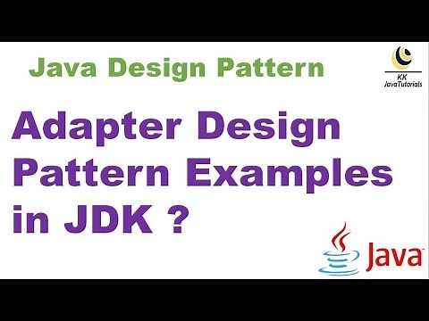Adapter Design Pattern Examples in JDK ? || Java Design Pattern Interview Question