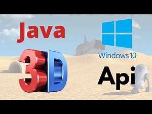 Install Java 3D in Windows 10