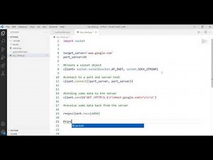 How to create a Simple and very powerful TCP client in python
