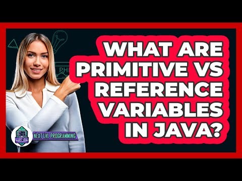 What Are Primitive Vs Reference Variables In Java? - Next LVL Programming