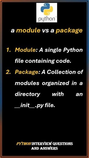 Python Module vs Package | Key Differences