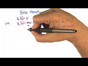 Value Iteration in POMDPs - 1