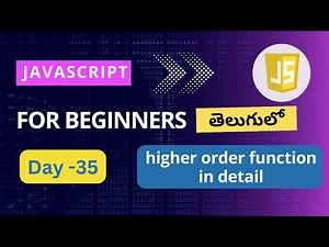 Higher order functions in JavaScript | Higher Order functions vs call back functions | JavaScript