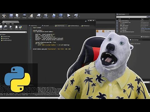 Python Editor For Unreal Engine