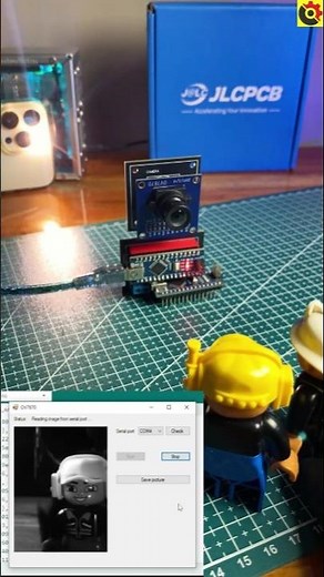 DIY Camera Setup with OV7670 Camera Module #jlcpcb #arduino ‪@sritu_hobby‬