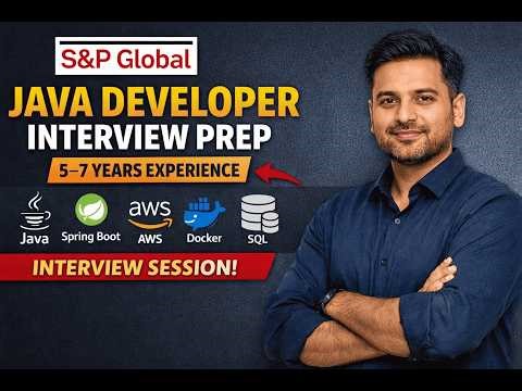 🔔 S&P Global Interview | 5–7 Years Experience | Java 8 | Spring Boot | Microservices