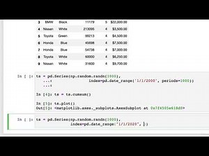 69 Plotting From Pandas DataFrames | Matplotlib Plotting and Data Visualization
