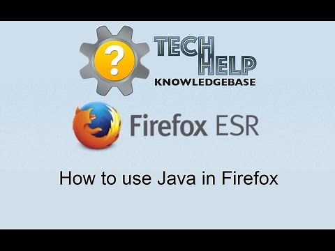 How to use Java in Firefox
