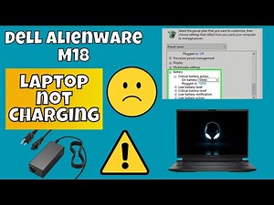 How to Dell Alienware M18 Not Charging Battery Windows10/11- Dell Alienware M18 Common Solution ✅
