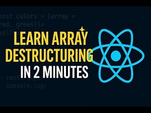 Learn Array Destructuring in 2 Minutes