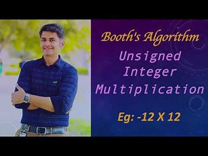 Booth's Algorithm Example -12 X 12