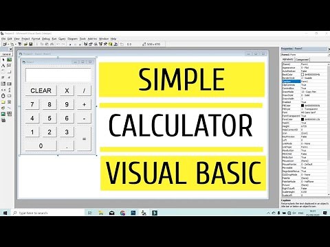 Simple Calculator in Visual Basic 6.0