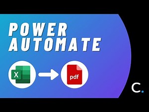 How to Convert an Excel Spreadsheet to PDF in Power Automate and Logic Apps