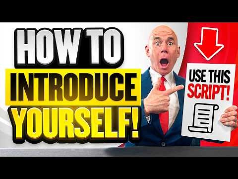INTRODUCE YOURSELF in a JOB INTERVIEW! (The PERFECT ANSWER) HOW to INTRODUCE YOURSELF in INTERVIEWS)