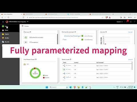 Fully parameterized mapping:#Informatica #IICS #CDI