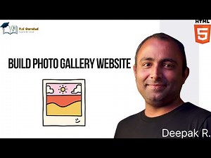 Build Photo Gallery Website with HTML and CSS | HTML5 Tutorial