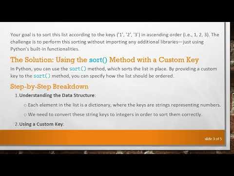 Sorting a List without Import Libraries in Python