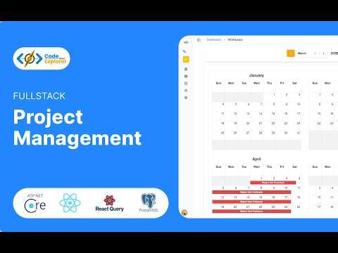 1. Project Management App Demo | Full Stack React + ASP.NET Core 9 + PostgreSQL