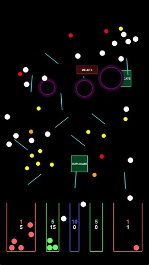 Why does NO ONE want the middle bucket?! 🚫 (Physics Simulation)