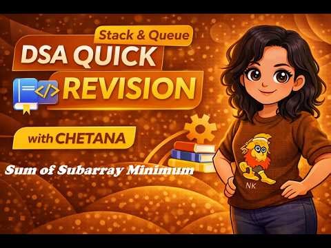 7. Sum of subarray minimum | Stack