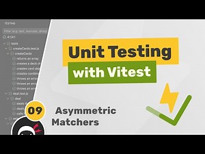 Unit Testing (Vitest) Tutorial #9 - Asymmetric Matchers