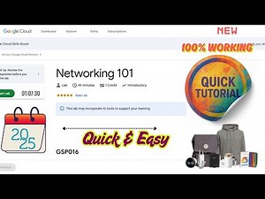 Networking 101 || GSP016 || Set Up a Google Cloud Network || #qwiklabs #arcade
