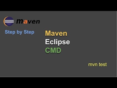 How To Create and Run Maven Project with Eclipse and CommandLine | Step by Step