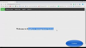 Employee Management System Project in java